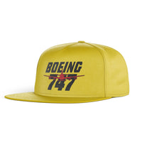 Thumbnail for Amazing Boeing 747 Designed Snapback Caps & Hats