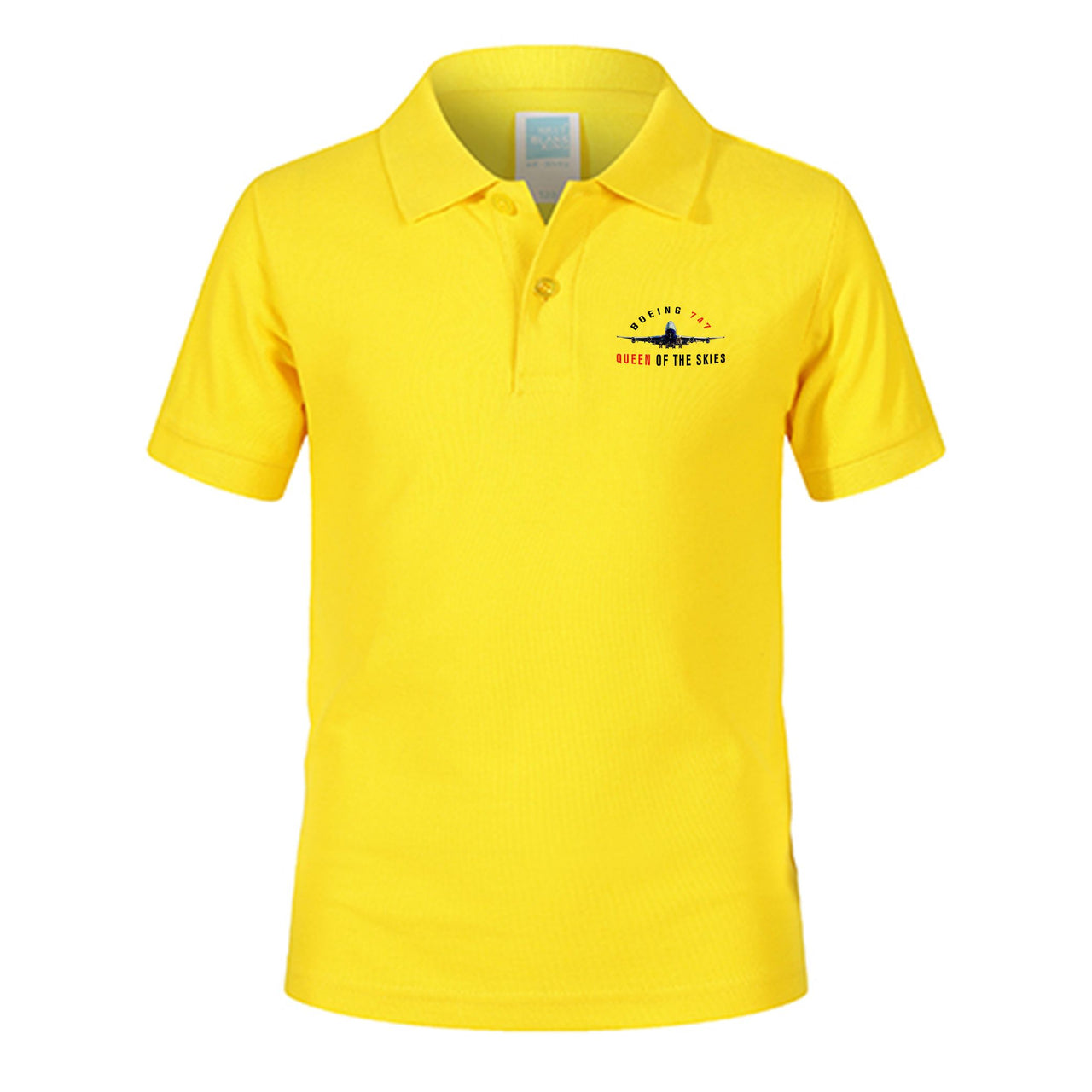 Boeing 747 Queen of the Skies Designed Children Polo T-Shirts