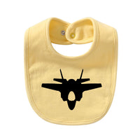 Thumbnail for Lockheed Martin F-35 Lightning II Silhouette Designed Baby Saliva & Feeding Towels