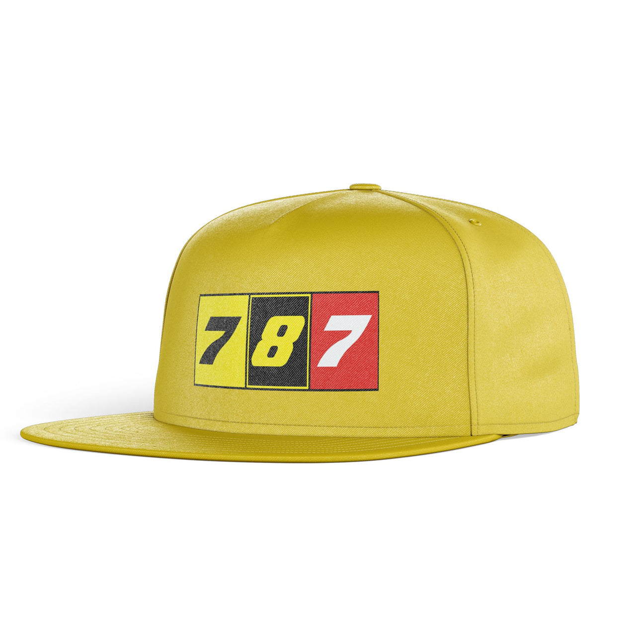 Flat Colourful 787 Designed Snapback Caps & Hats