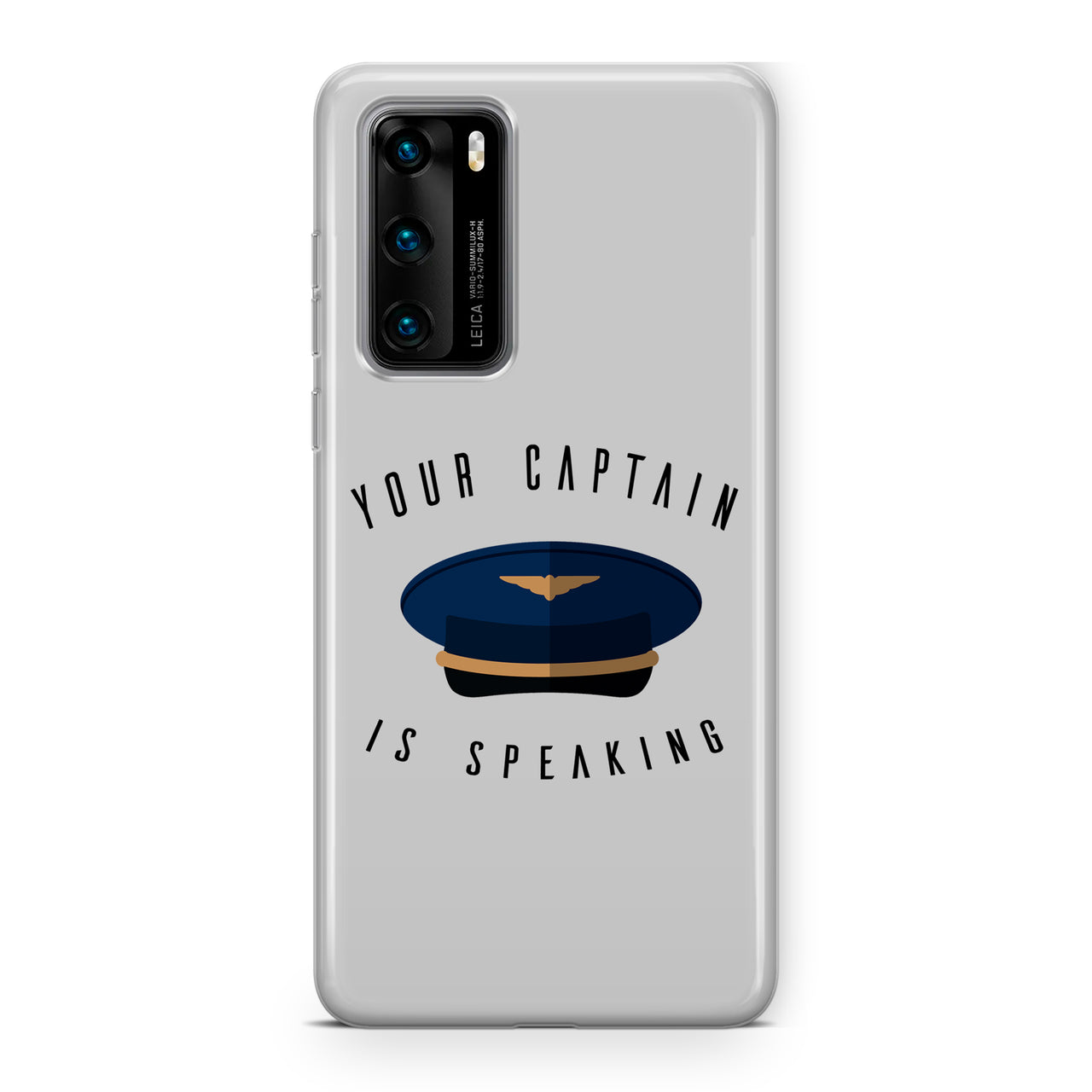 Your Captain Is Speaking Designed Huawei Cases