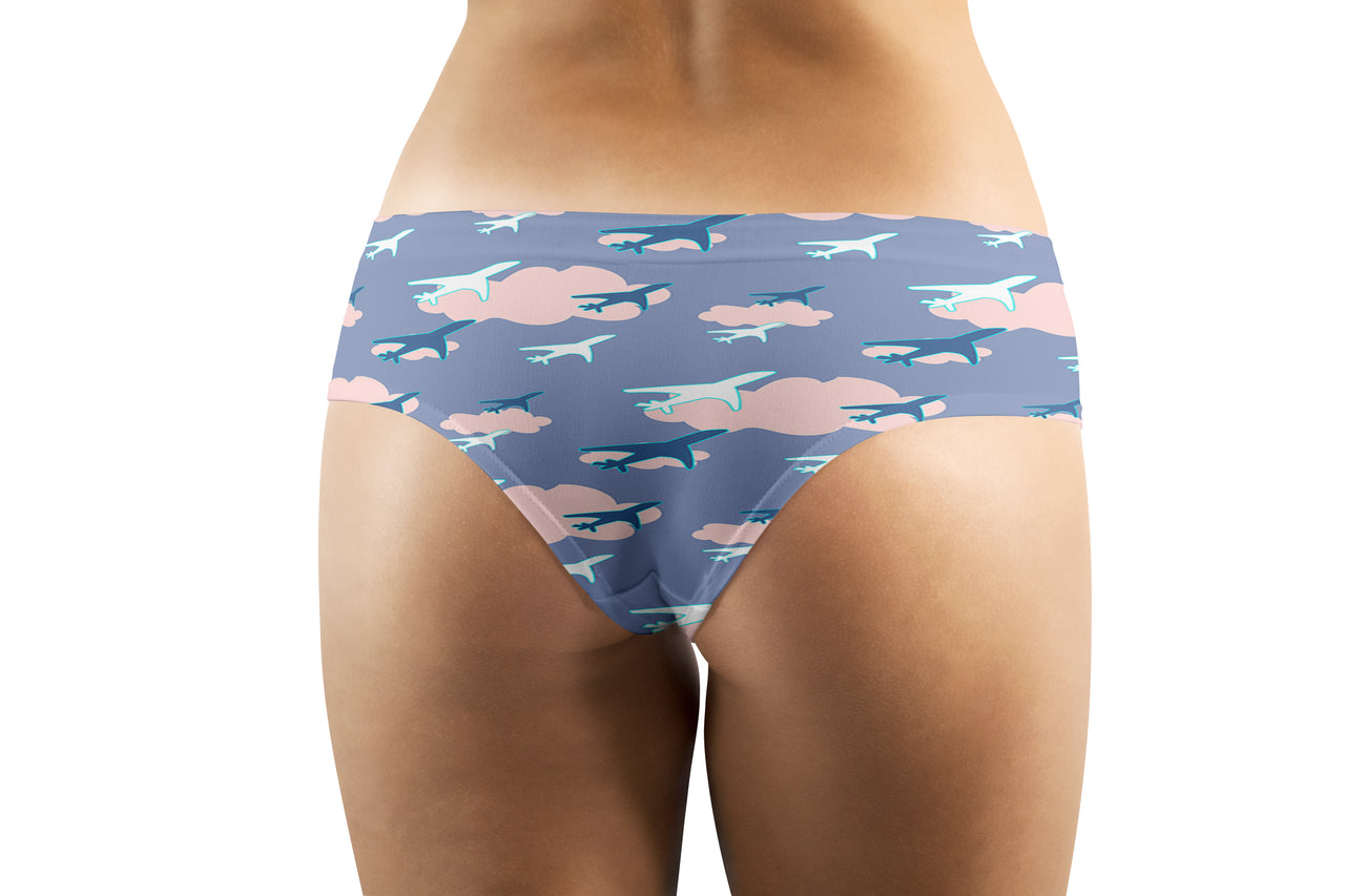 Cool & Super Airplanes (Vol2) Designed Women Panties & Shorts