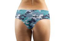 Thumbnail for Military Camouflage Green Designed Women Panties & Shorts