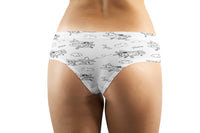 Thumbnail for Cartoon Planes Designed Women Panties & Shorts