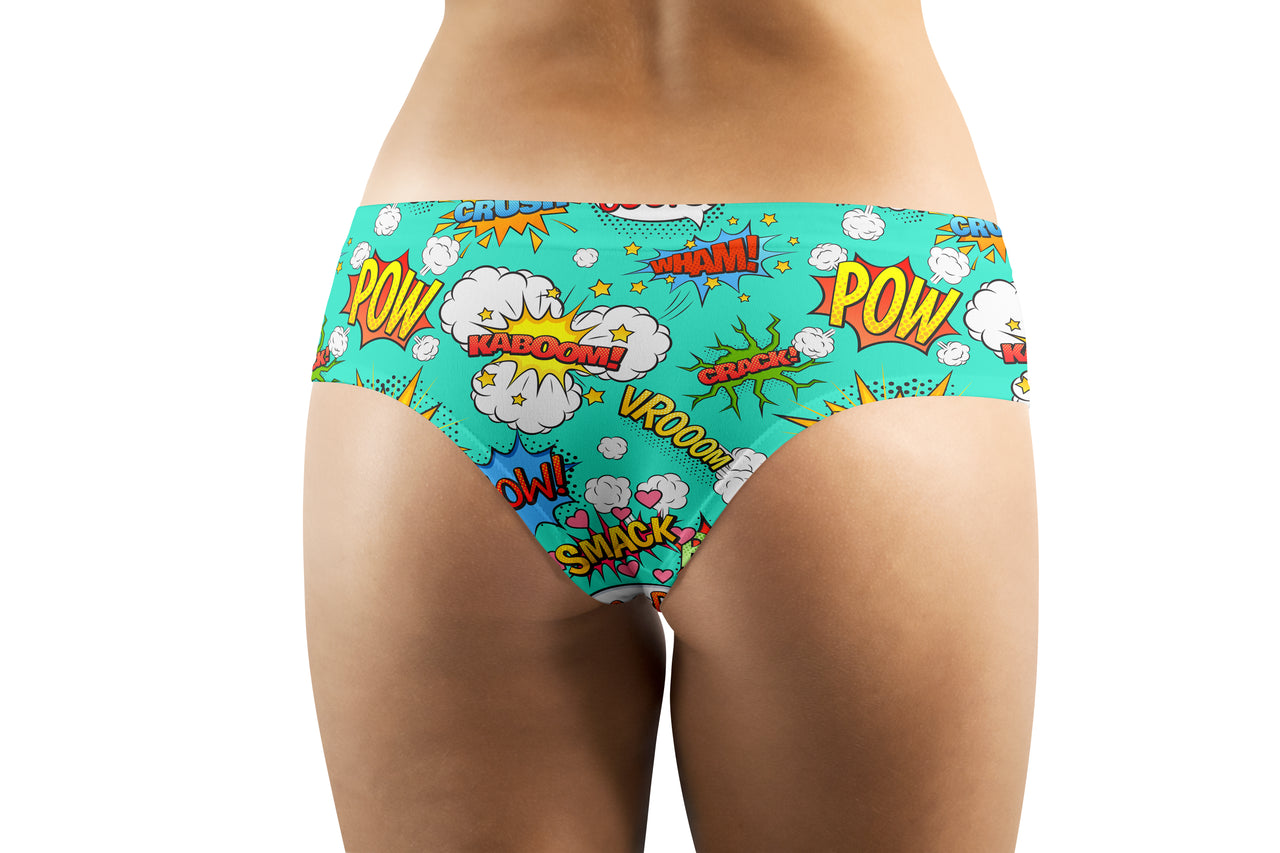 Mixed Comics Designed Women Panties & Shorts