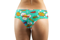 Thumbnail for Mixed Comics Designed Women Panties & Shorts