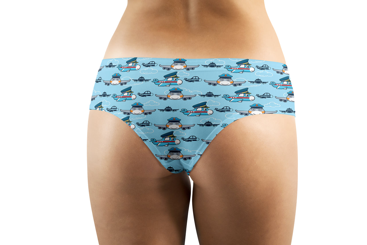 Amazing Drawings of Old Aircrafts Designed Women Panties & Shorts –  Aviation Shop
