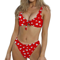 Thumbnail for Paper Airplanes (Red) Designed Women Sexy Bikini Set Swimsuit