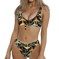 Thumbnail for Volume 2 Super Colourful Airplanes Designed Women Sexy Bikini Set Swimsuit