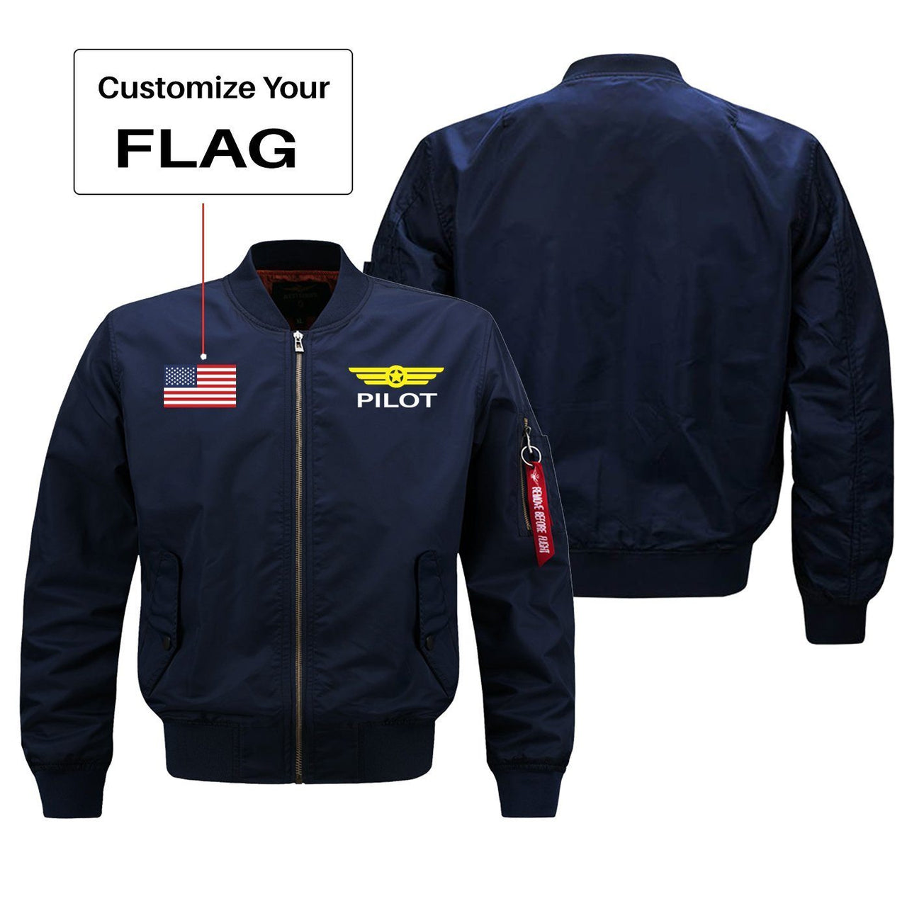 Satin bomber jacket w/ indigo custom print – bustleclothing.shop