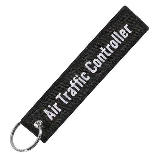 Air Traffic Controller (Black) Designed Key Chains